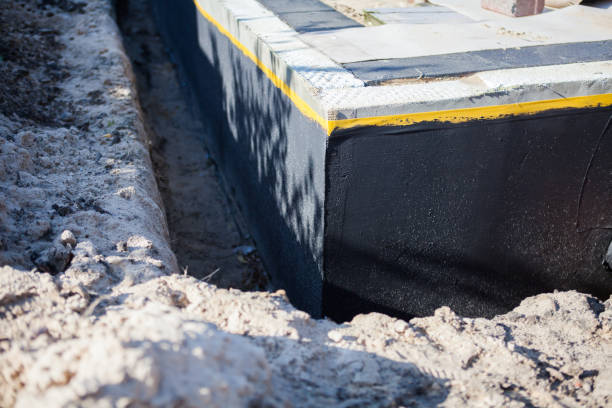 Residential Emergency Waterproofing installation at a Buffalo, IN home by SJ Waterproofing Pros